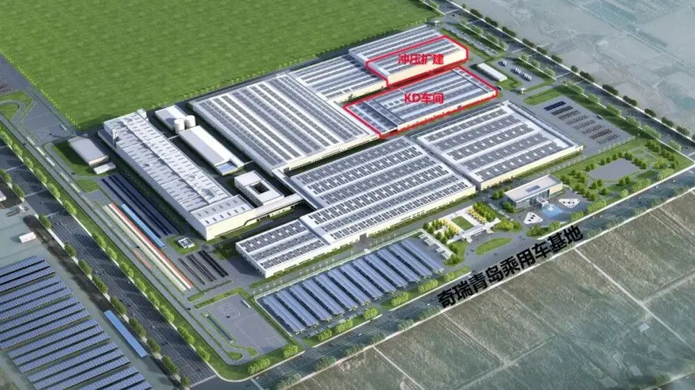 Праект будаўніцтва цэха па вытворчасці запчастак Chery KD на бэльцы, EIHE рэалізаваў праект будаўніцтва базы Chery Automobile Qingdao выйграў заяўку «тры тытулы запар».