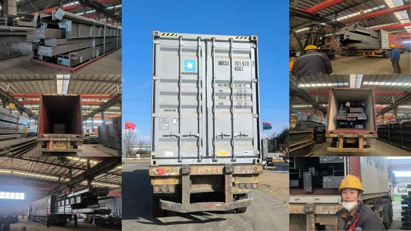 Журнал адгрузкі завода EIHE Steel Structure Group