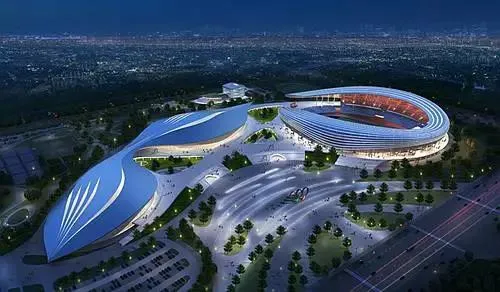Сталёвая канструкцыя гімназіі купальнага тыпу