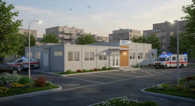 Модульныя зборныя сталёвыя ўстаноўкі аховы здароўя