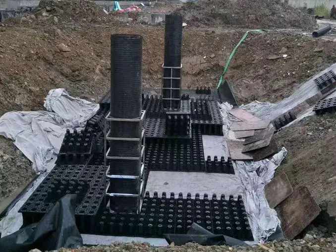 Сталёвы будынак збору дажджавой вады