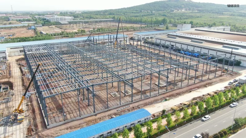 Сталёвыя канструкцыі Хімічныя склады Будаўніцтва складоў